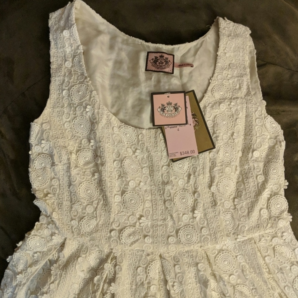 NWT Juicy Couture Angel Charm swing dress
